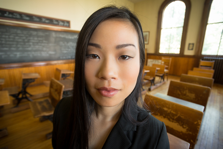 Wide Angle Portrait