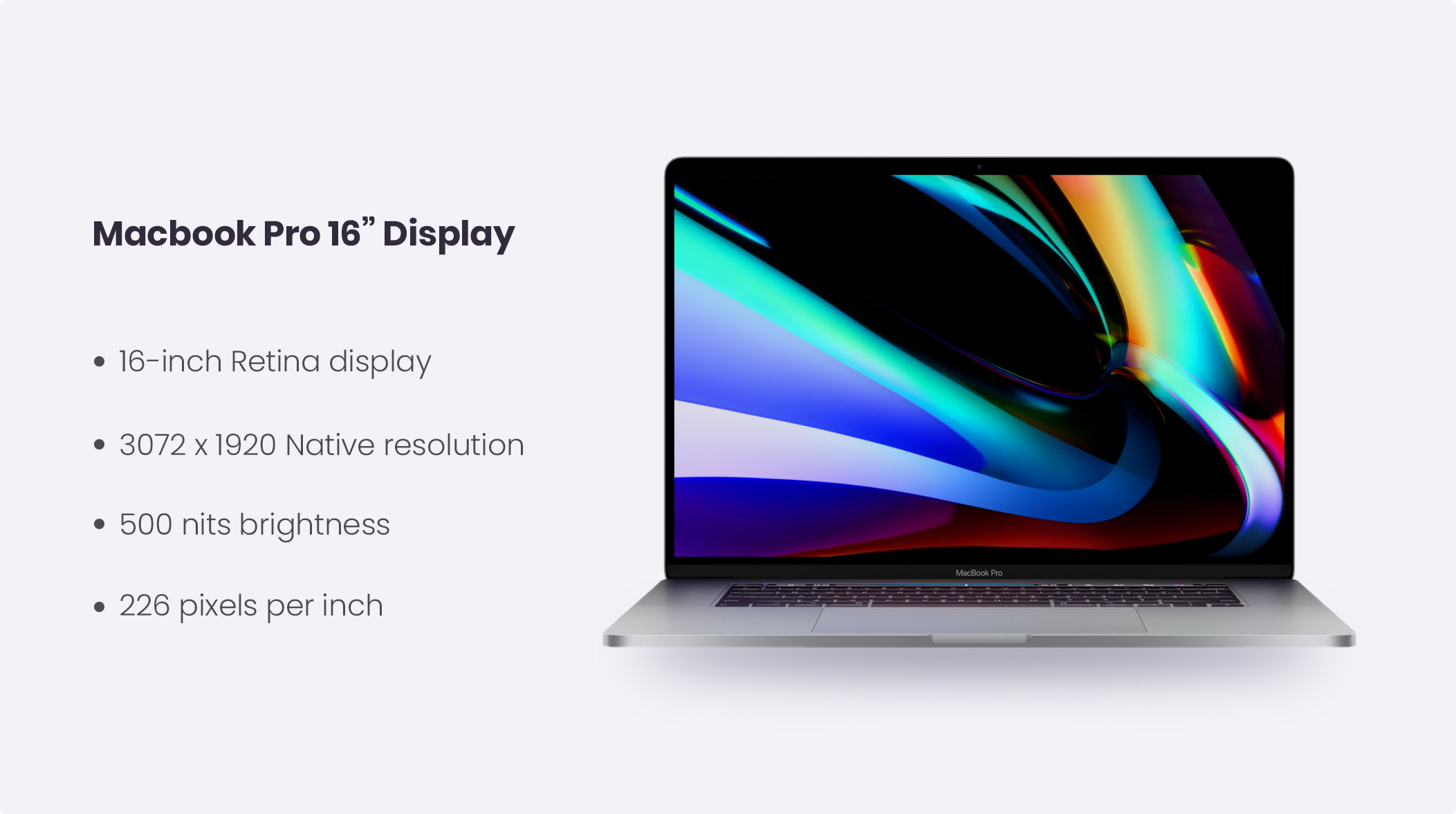 macbook pro 2020 display macbook pro 2020 display specifications