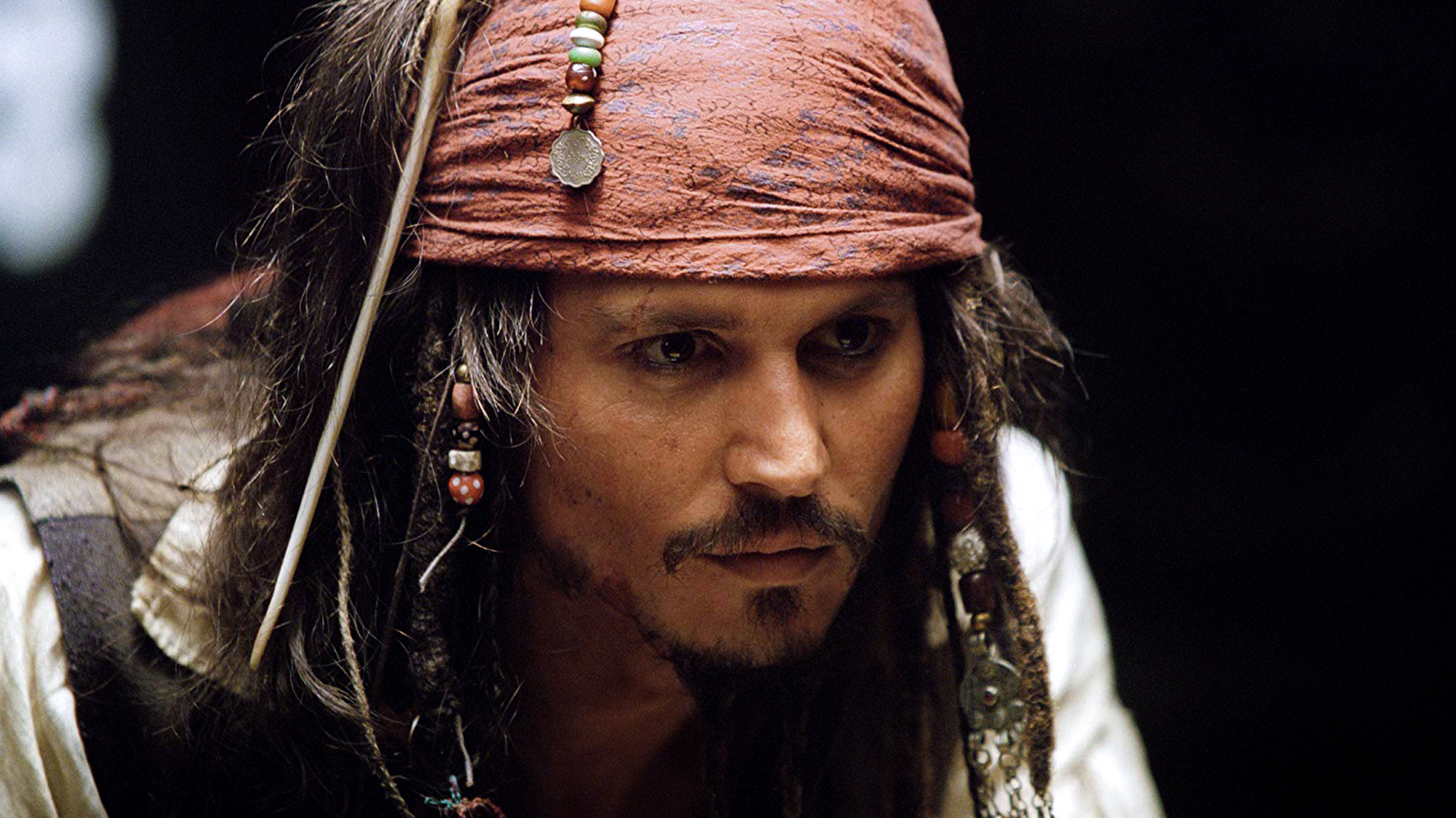 Captain-Jack-Sparrow-in-the-Pirates-of-the-Caribbean