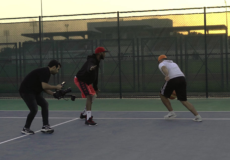 action-sport-filming-wide-shot