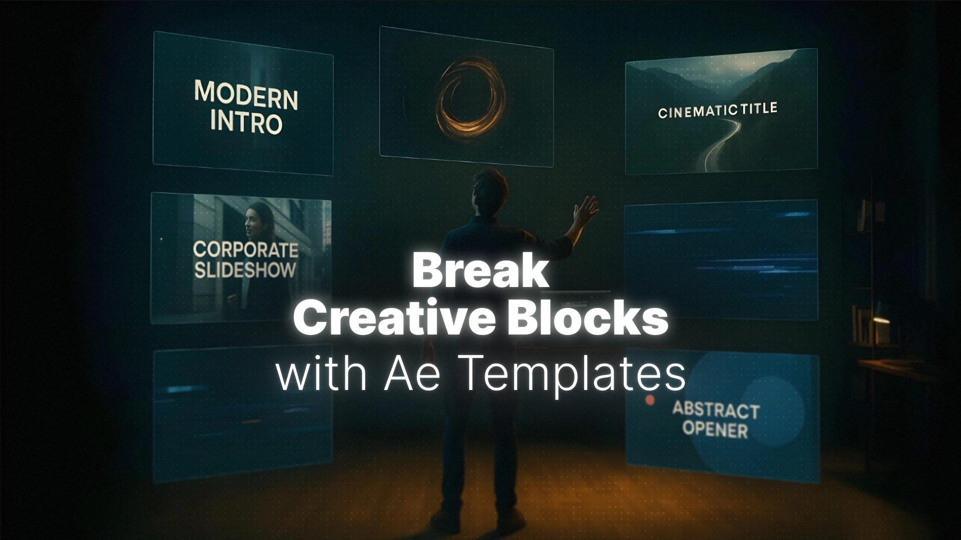 Bust the Creative Block: Reignite Your Inspiration and Uncover Fresh Ideas with Pixflow’s Diverse After Effects Template Library