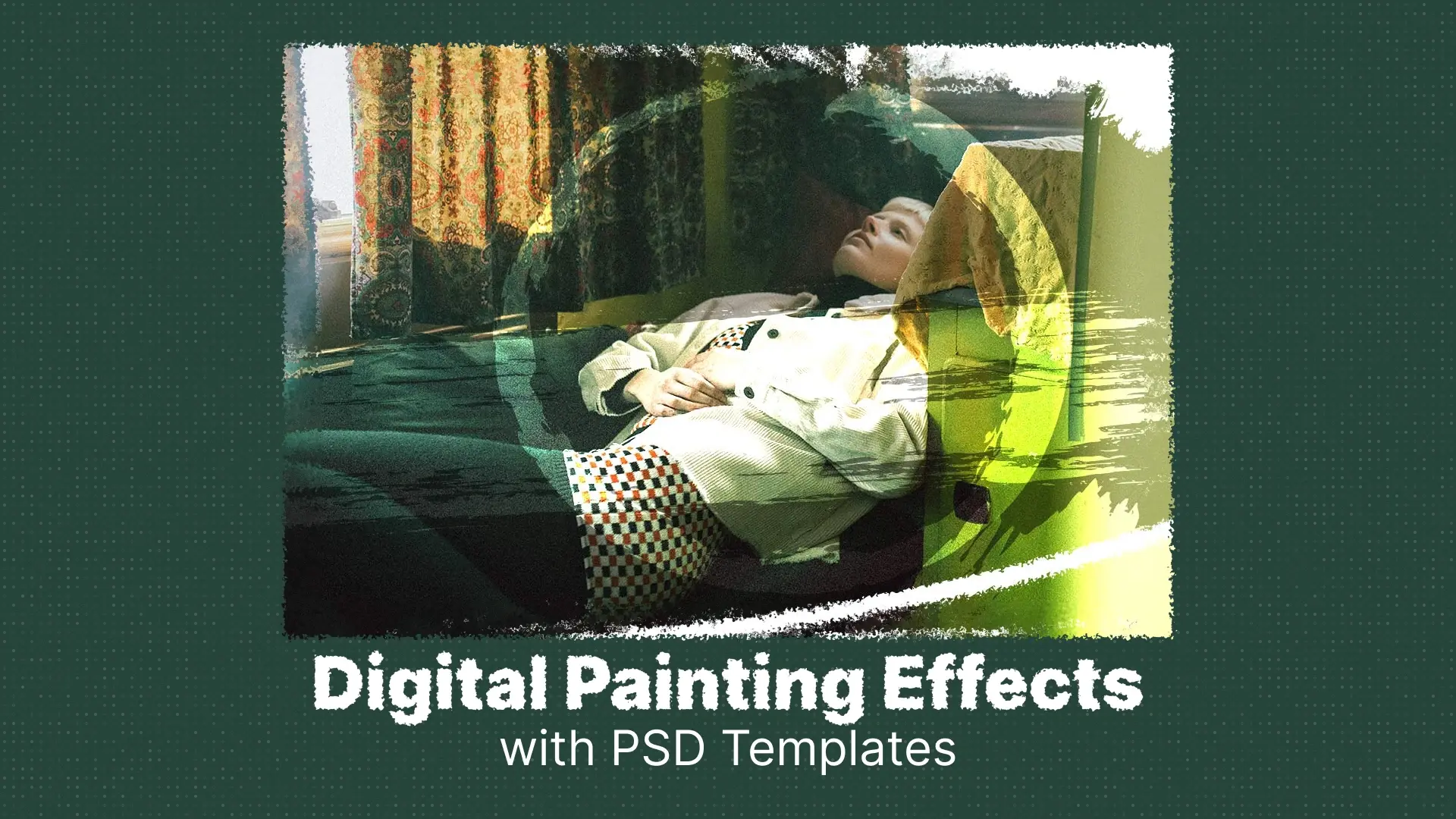 How to Generate Digital Painting Effects from Photos Using Photoshop Brushes & Actions