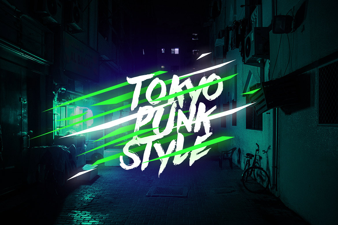 Neon Graffiti by Pixflow
