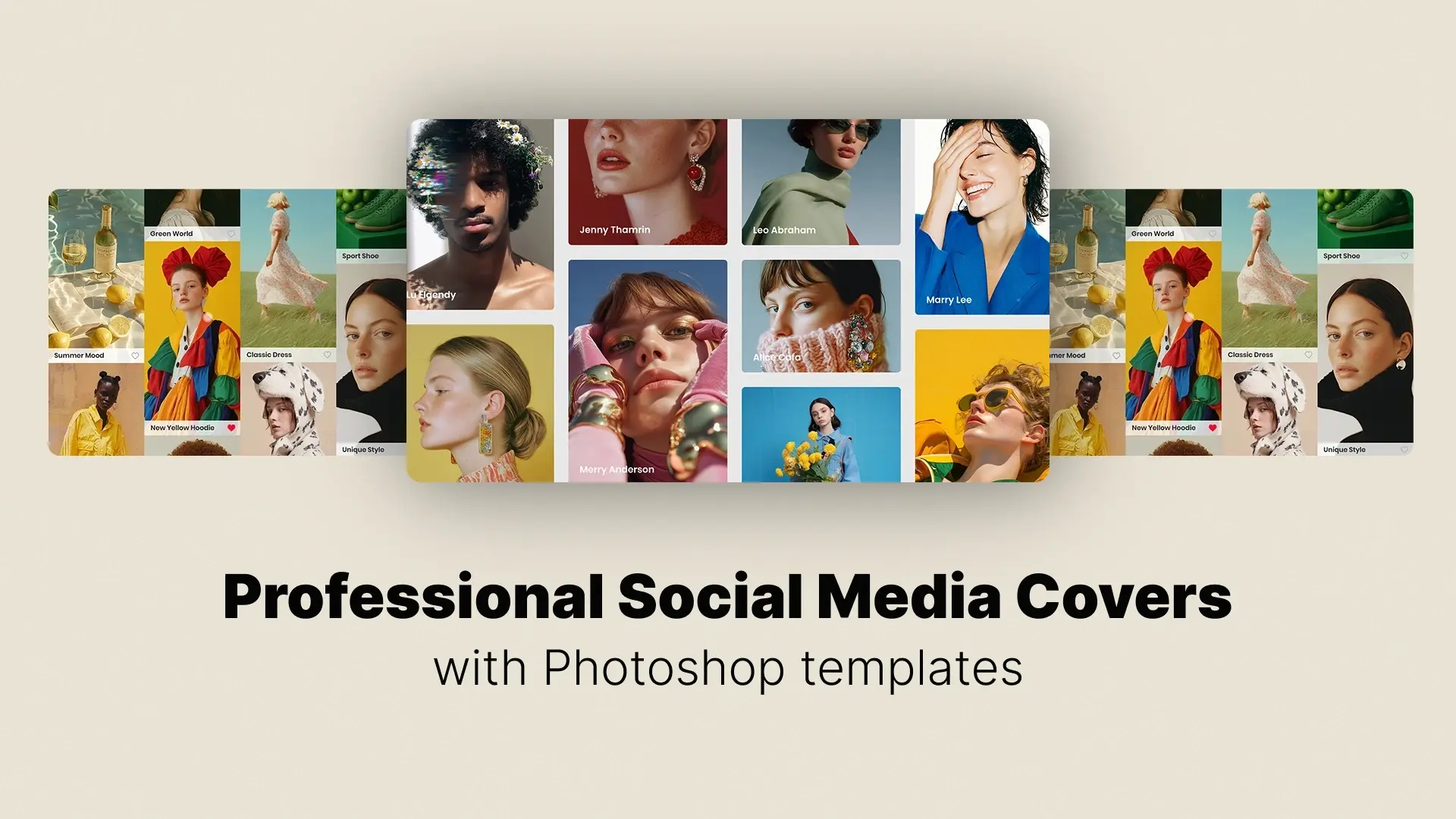 How to Create Professional Social Media Cover Photos & Banners for All Platforms in Photoshop