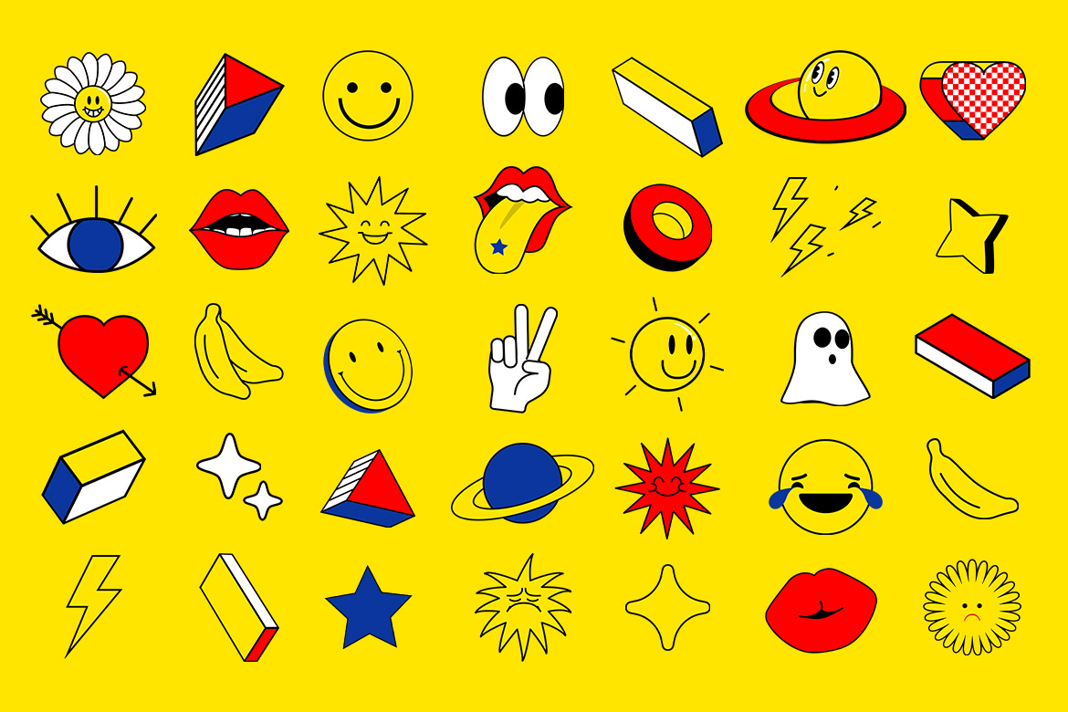 Retro Emoji Pack