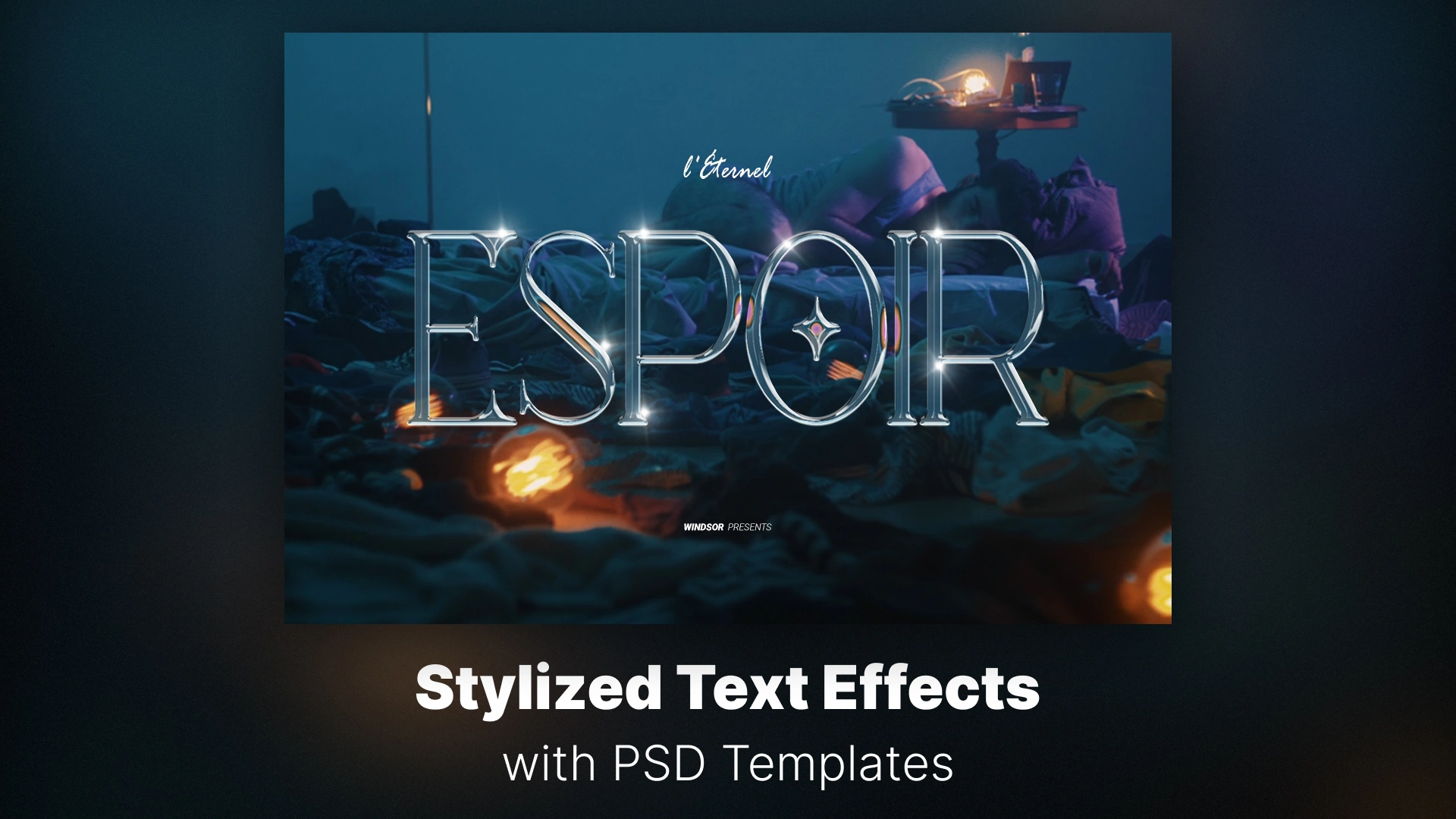 How to Create Stylized Text Effects (3D, Neon, Metallic) Quickly with Photoshop Layer Styles & Presets