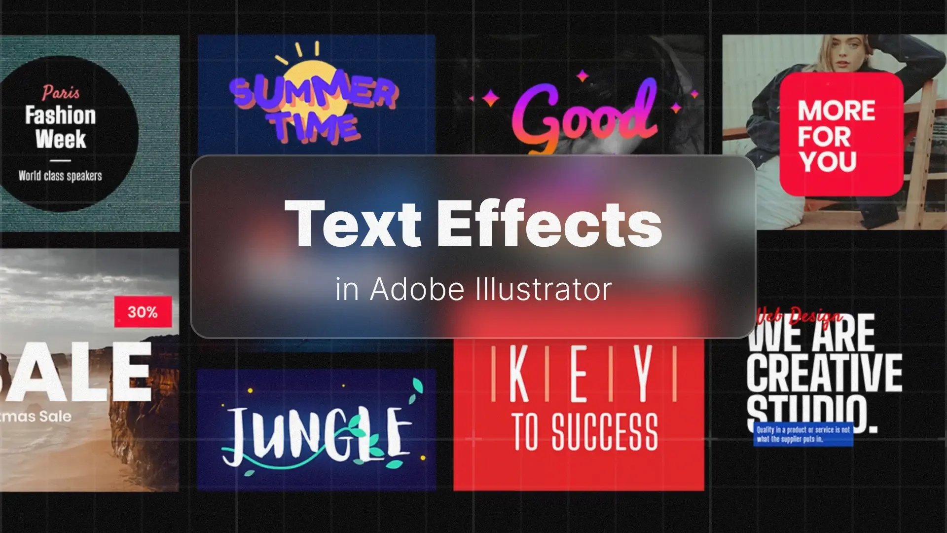 Advanced Illustrator Text Effects & Typography Tricks