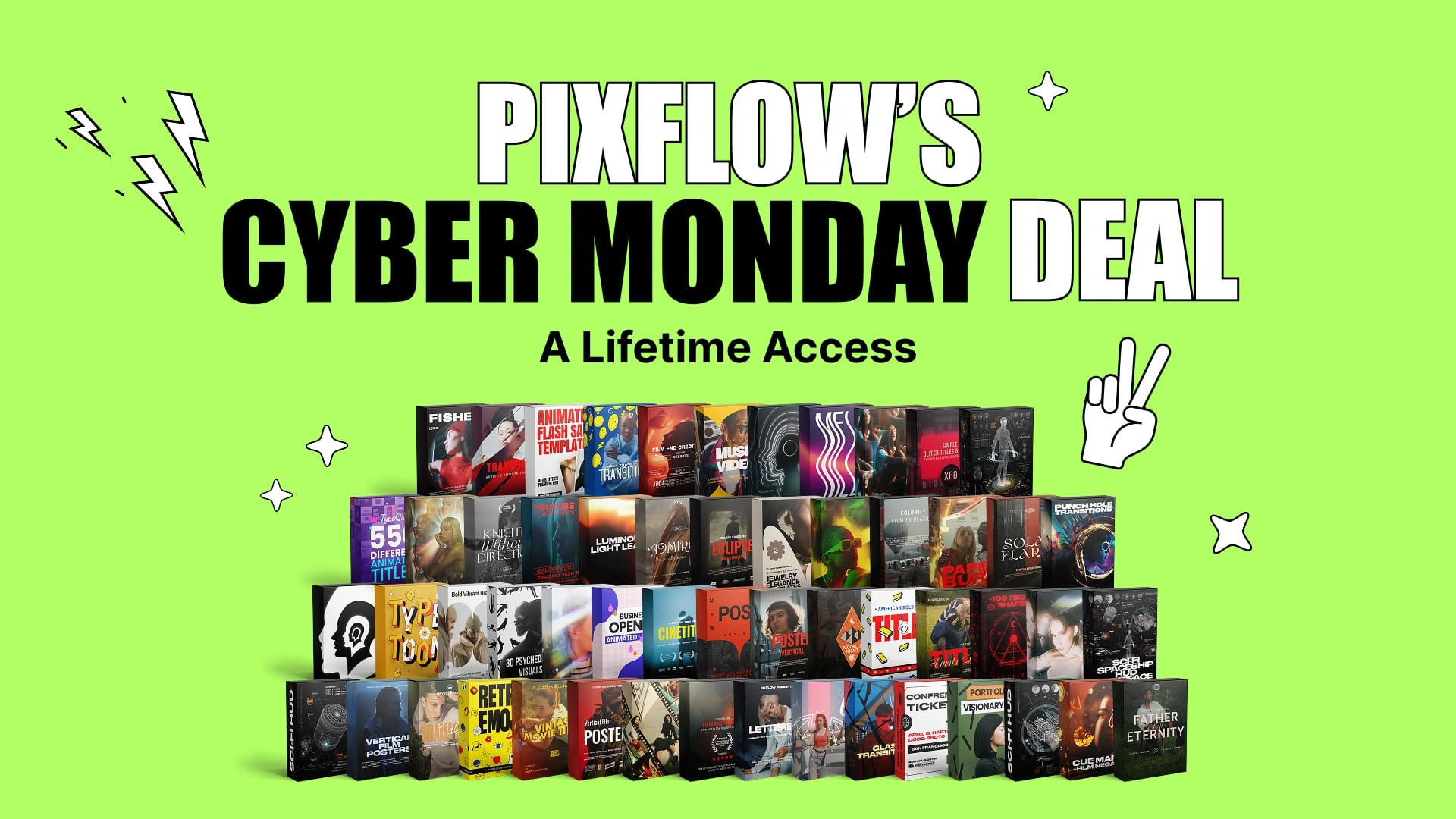 Pixflow’s Cyber Monday Deal: A Lifetime Access