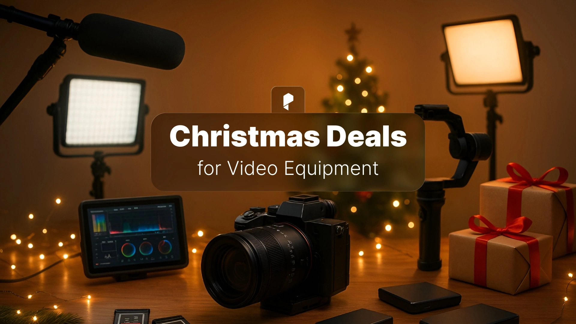 Christmas Deals for Physical Video Production and Editing Equipment