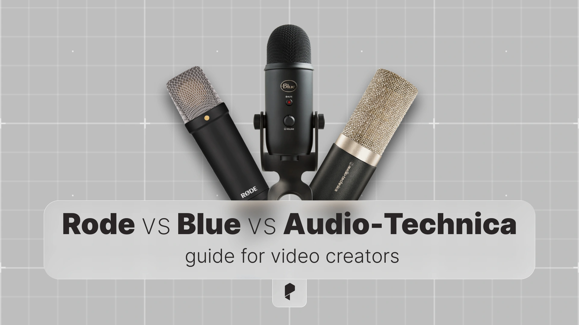 Studio Microphone Showdown: Rode vs Blue vs Audio-Technica for Video Creators