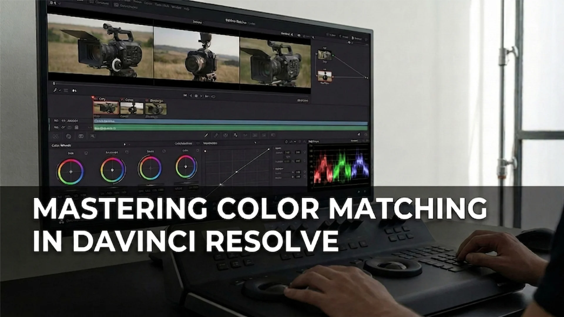 How to Color Match Footage from Different Cameras in DaVinci Resolve