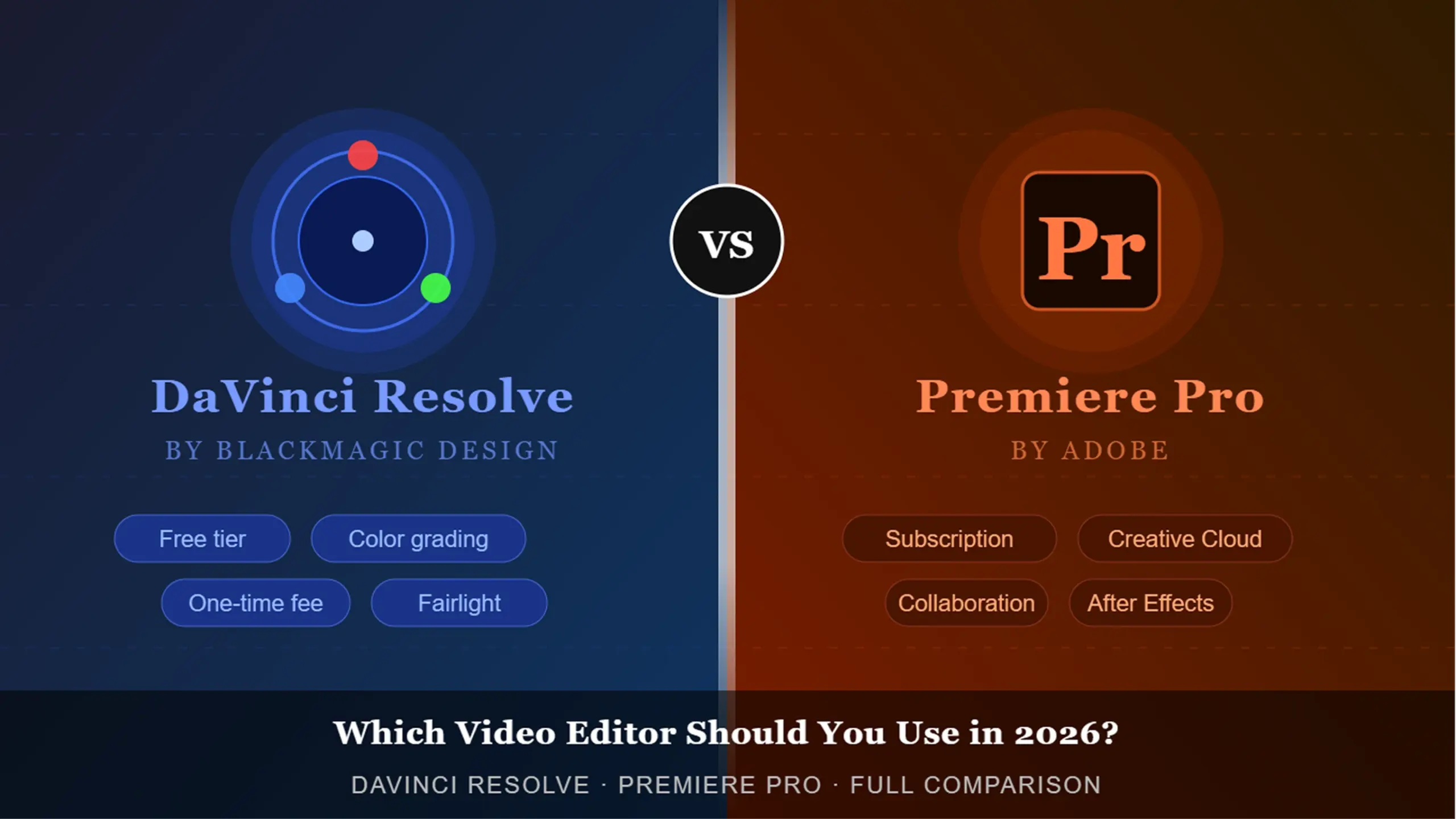 DaVinci Resolve vs Premiere Pro: Which Editor Should You Use in 2026?