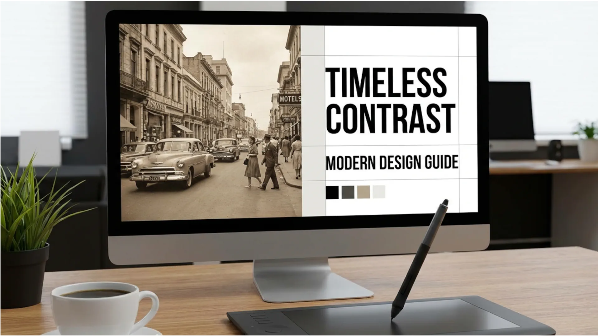 How to Use Vintage Photos in Modern Graphic Design