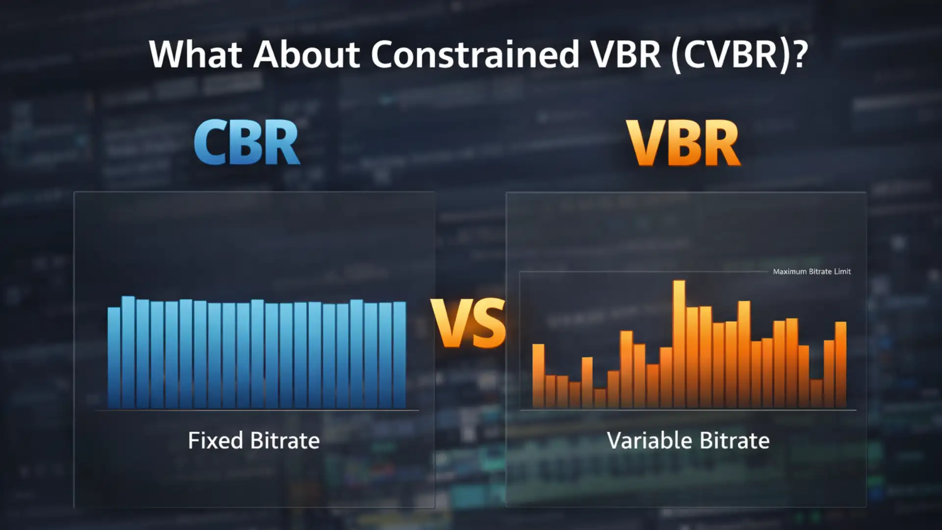 VBR vs CBR: Which Bitrate Setting Should You Use in 2026?