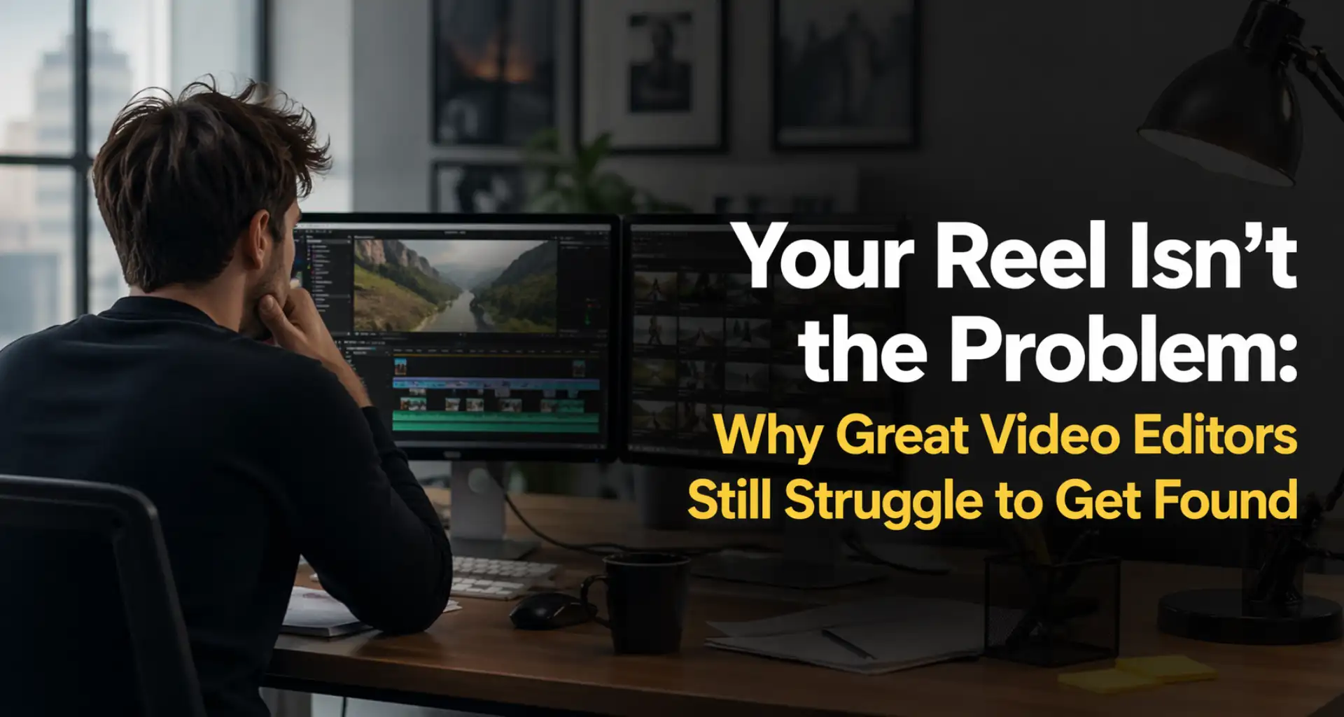 Your Reel Isn’t the Problem: Why Great Video Editors Still Struggle to Get Found