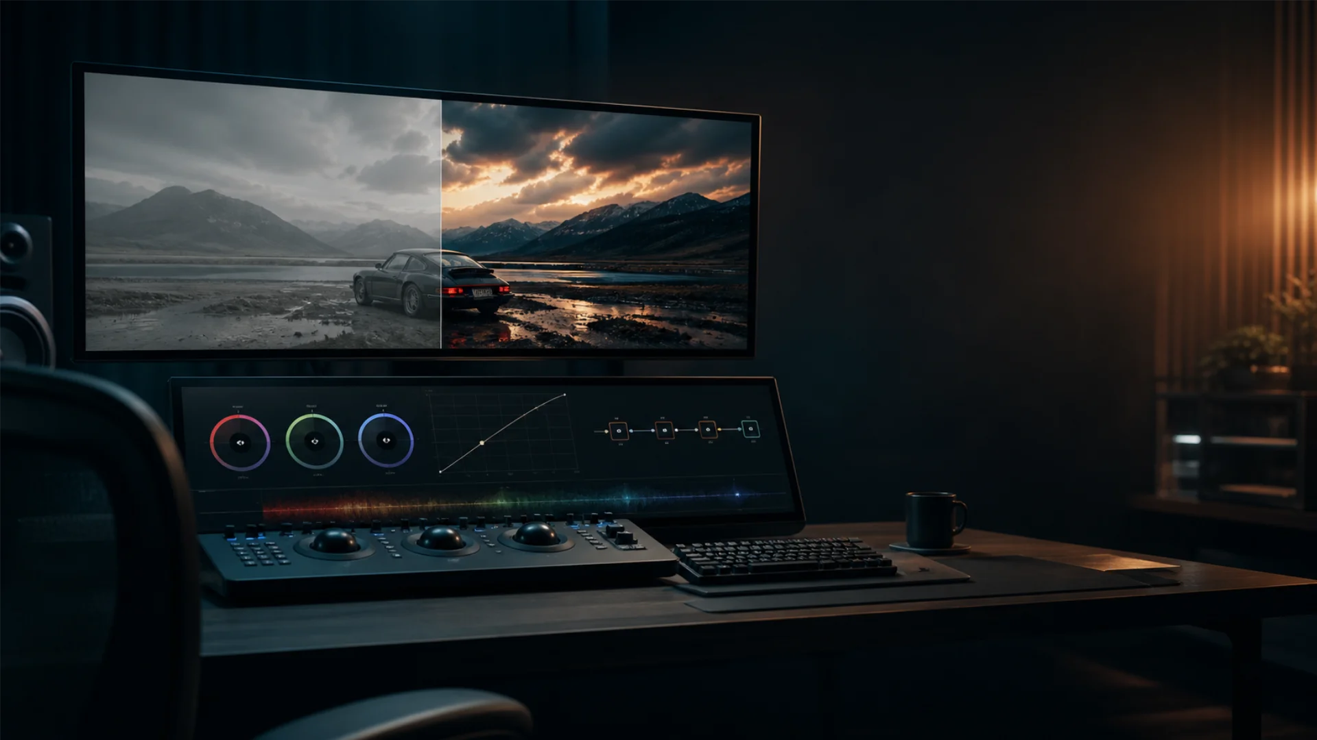 DaVinci Resolve Color Grading for Beginners: Nodes, Wheels, and Curves Explained