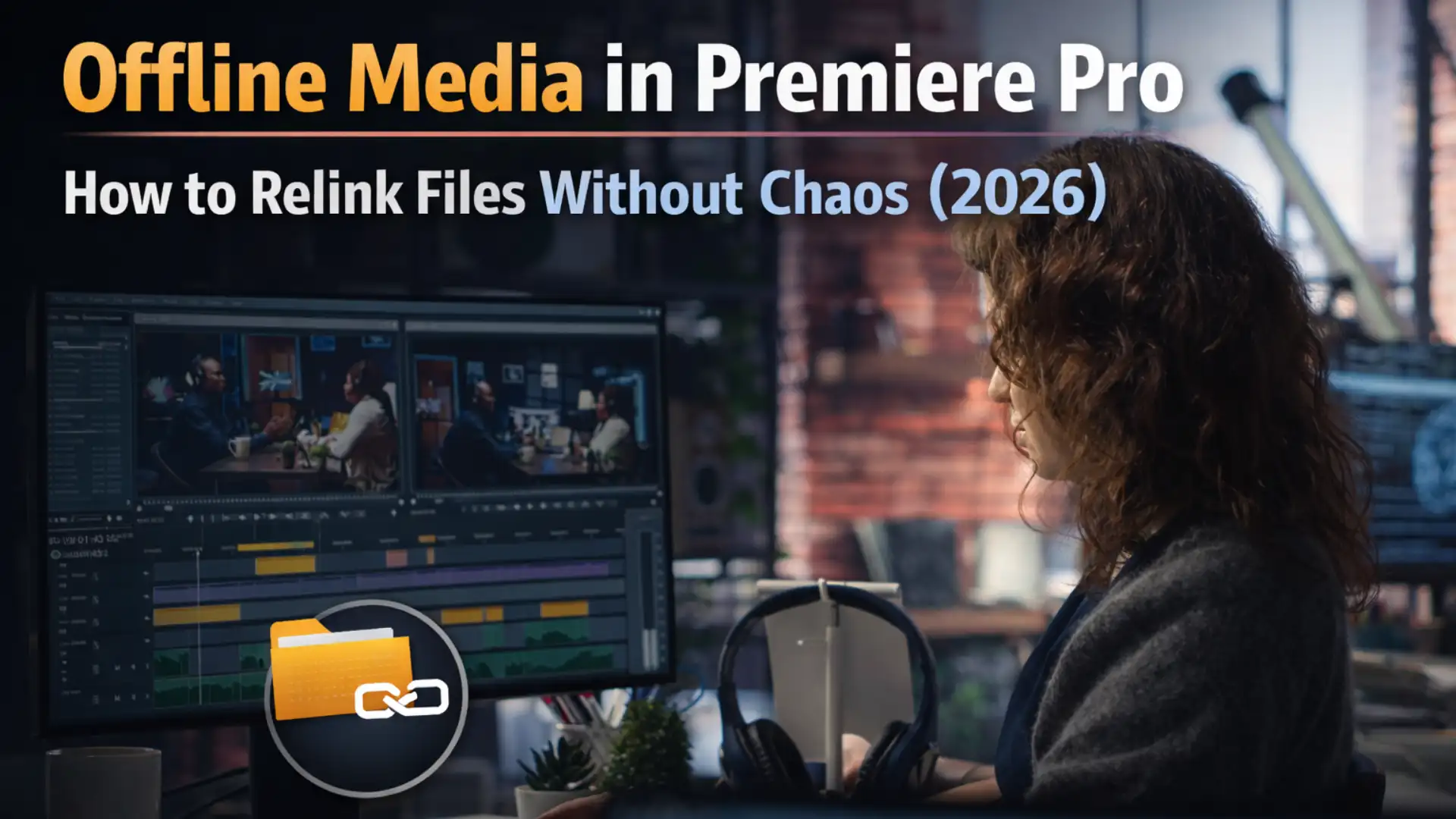 Offline Media in Premiere Pro: How to Relink Files Without Chaos (2026)