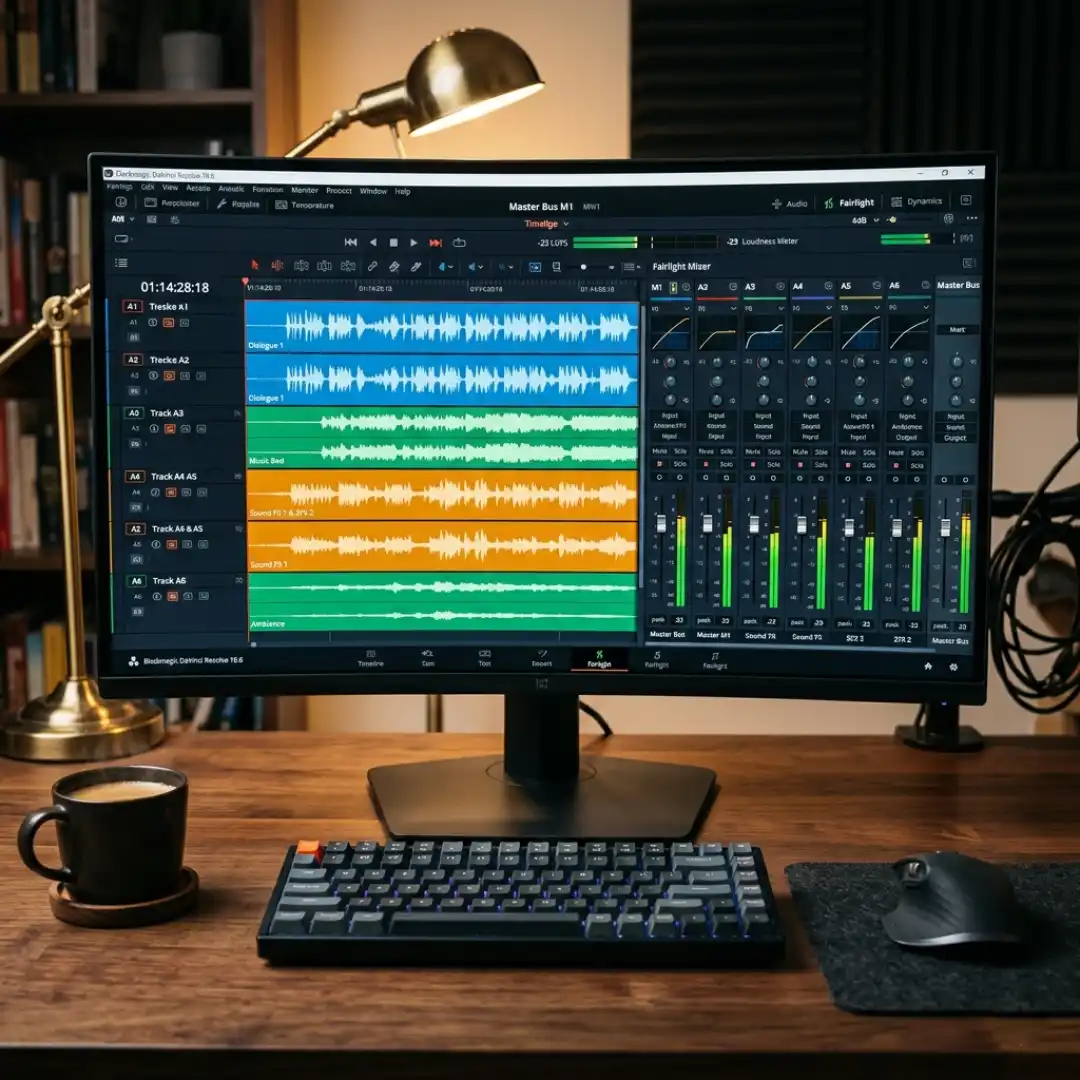 DaVinci Resolve Fairlight Audio: Pro Editing & Mixing Guide (2026)