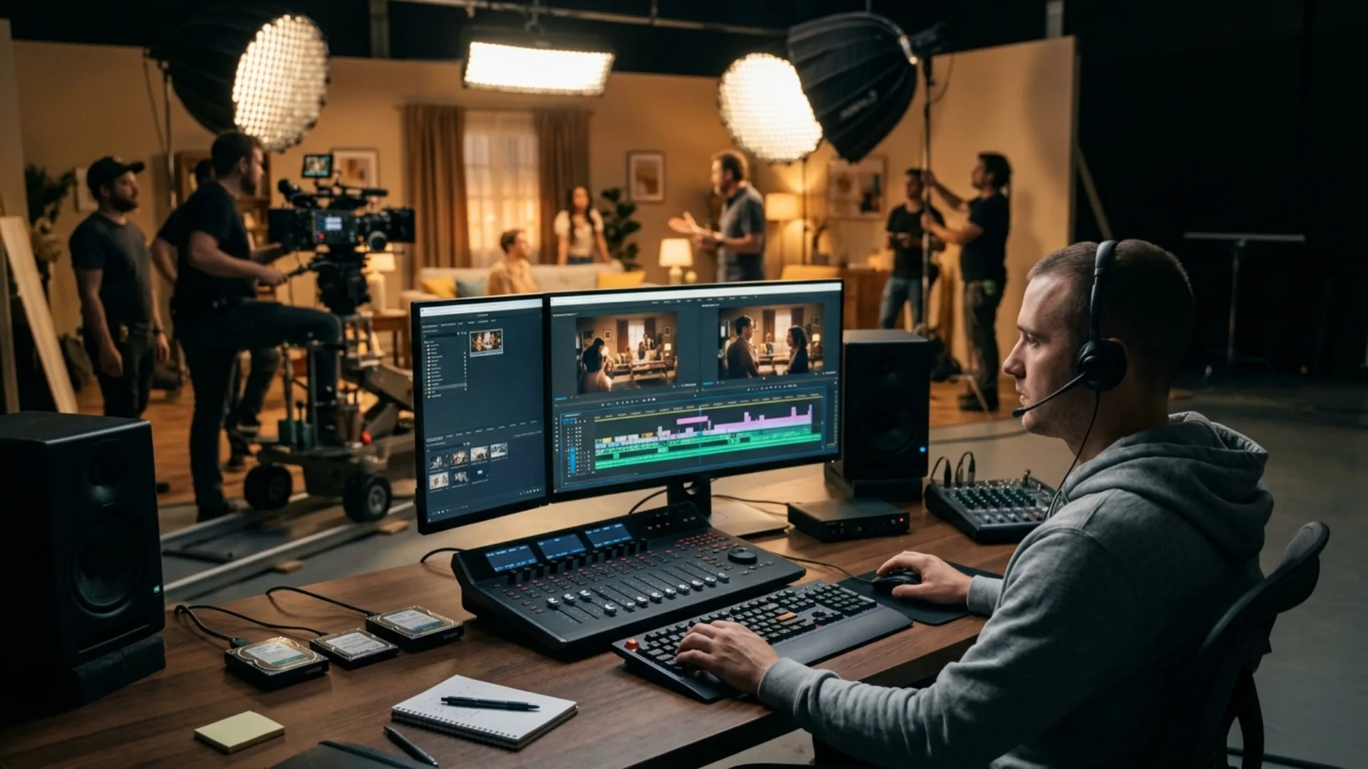 Creating a Production Pipeline That Saves Time from Set to Screen
