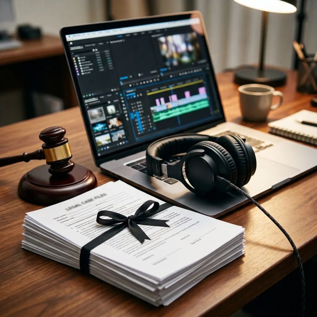 Free copyright free music for YouTube being browsed in an online audio library