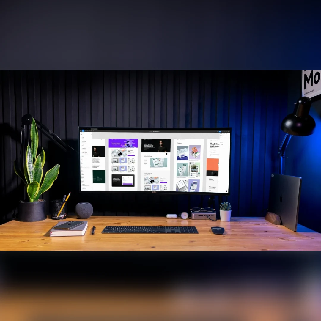 organazed work inside figma