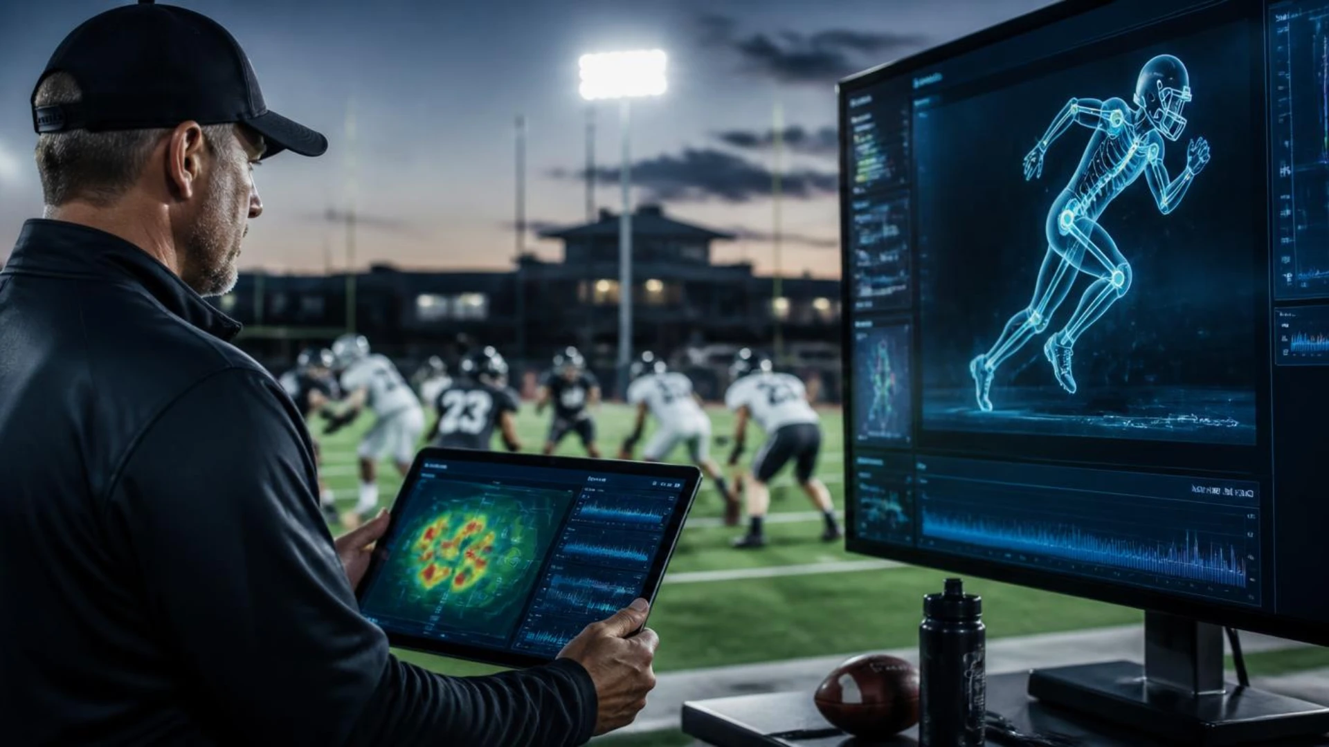The AI tools used in sports like American football and soccer