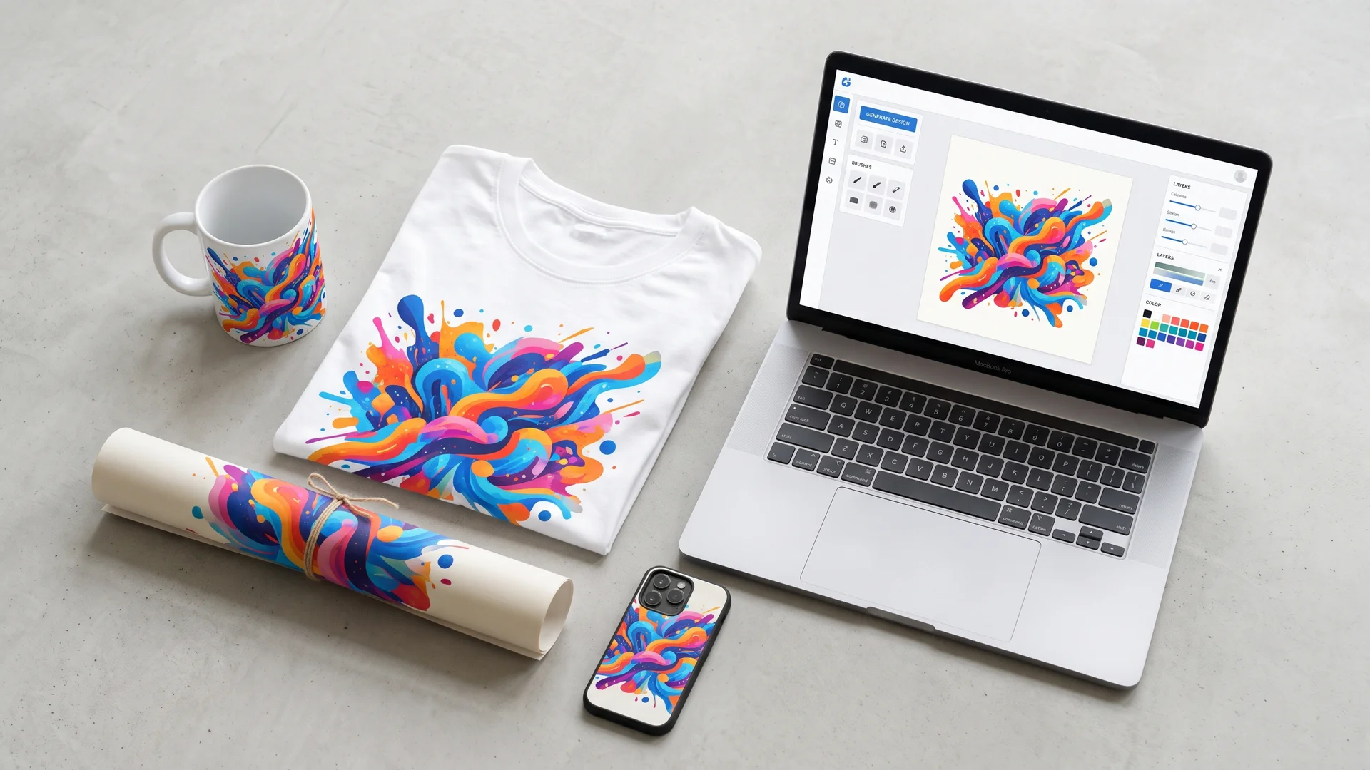 How AI Is Changing Product Design in Print-on-Demand