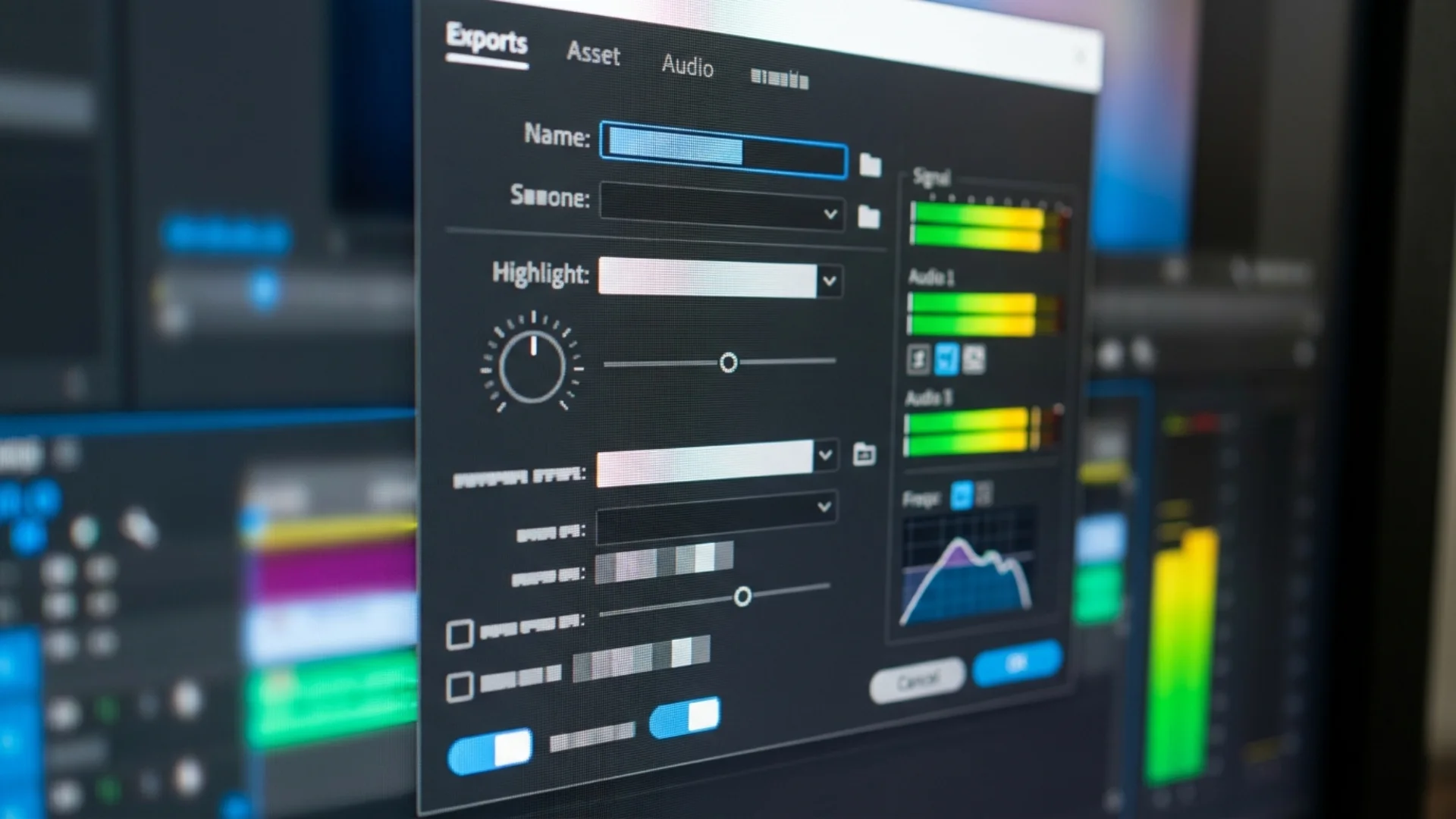 Bitrate and sample rate settings during audio conversion