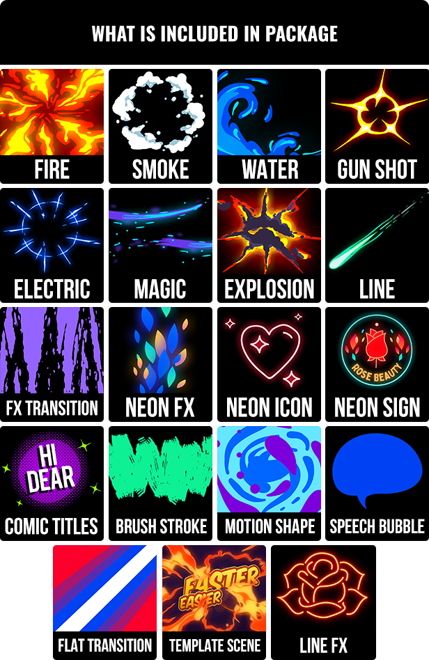 FX Master - Cartoon Action Elements - 5
