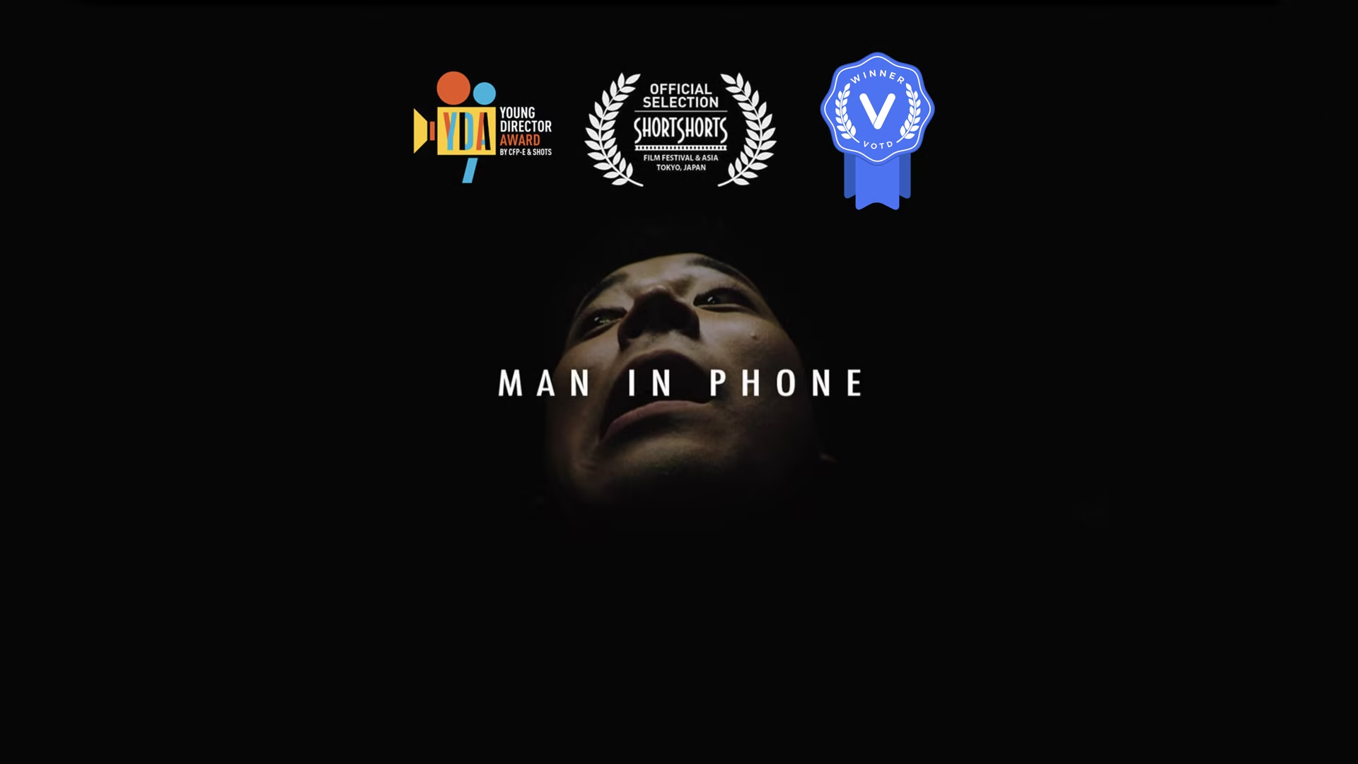 Man in phone