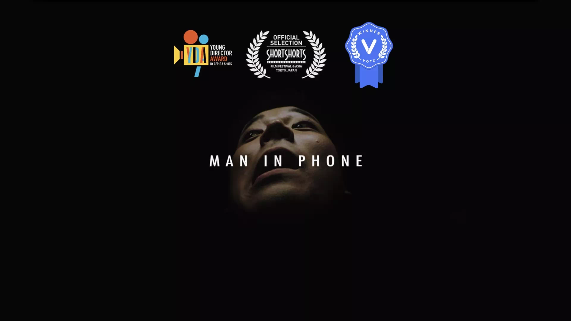 Man in phone
