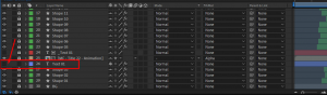 hiding layer of Infinity item