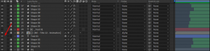 unhiding layer of Infinity item from layer panel